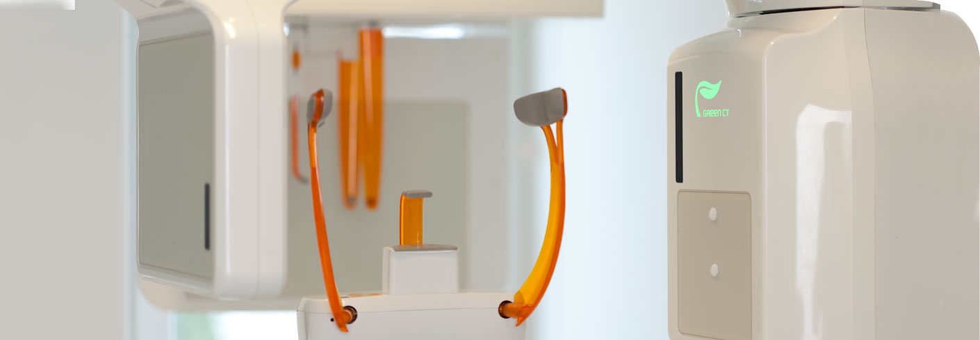 Digitale Volumentomographie | MKG Olching Dieses Bild zeigt das DVT-Gerät der MKG Olching